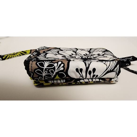 Vera Bradley Women Citron Crossbody Wallett Triple Compartment - Picture 10 of 12